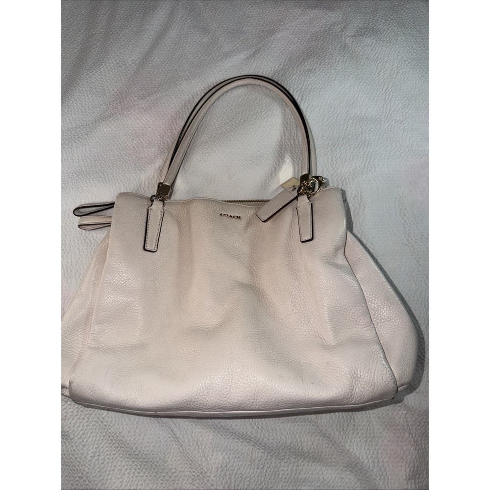 Coach Madison Cafe Cream Shoulder‎ Bag Purse